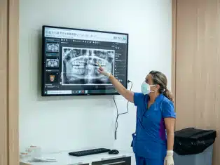 Fotografía que representa la tecnología que se usa en la clínica Dental City Málaga